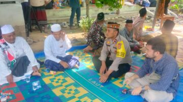Ikut Berbelasungkawa Kapolsek Bukit Tusam Melayat Ke Rumah Duka di Wilayah Binaan
